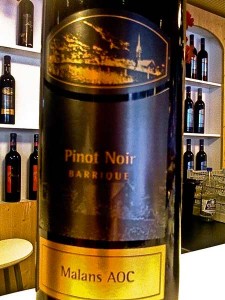 Malans AOC Pinot Noir Barrique 08