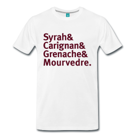 Syrah & Carignan & Grenache & Mourvedre - Logo Shirt Baccantus