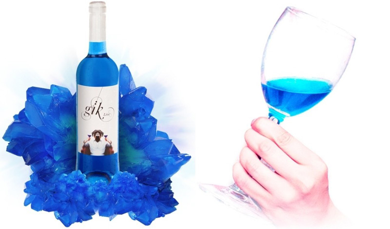 Spains first BLUE wine GIK