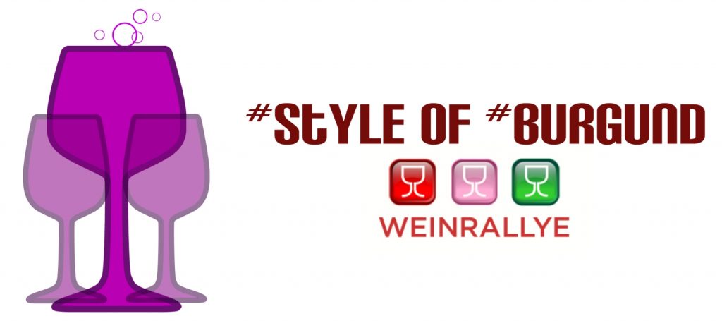 Pinot vs. Burgunder - Style of Burgund. Logo zur Weinrallye